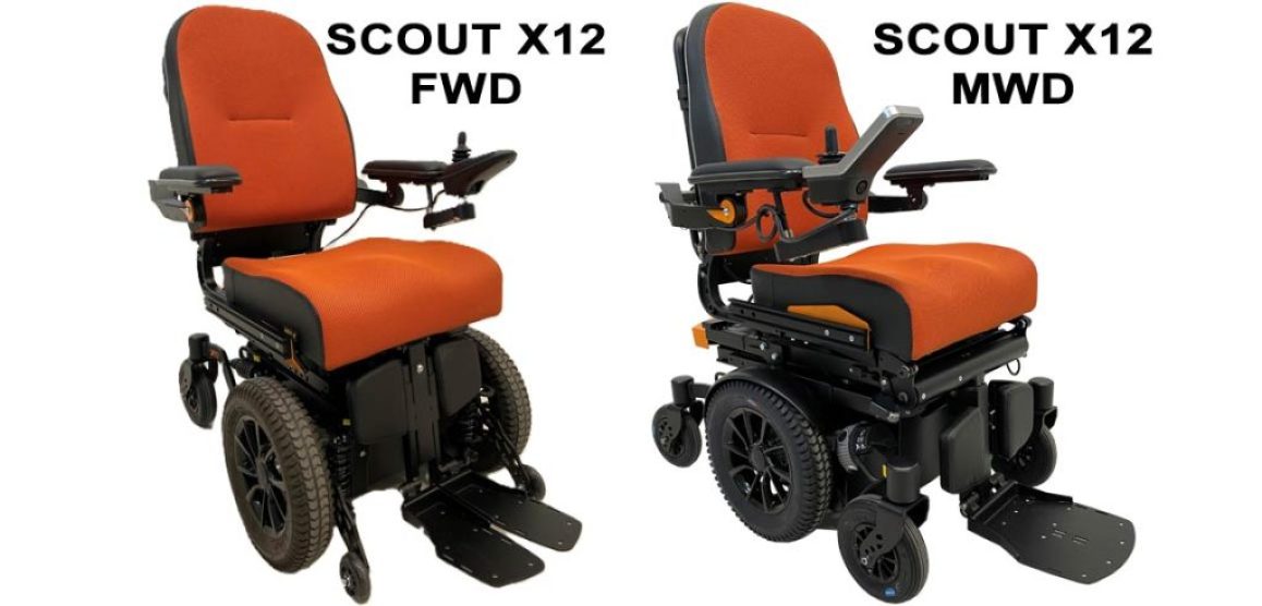 Električni invalidski voziček Scout X12